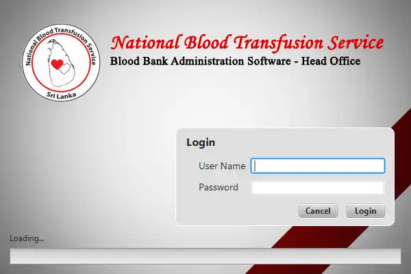 Download web tool or web app Blood Bank