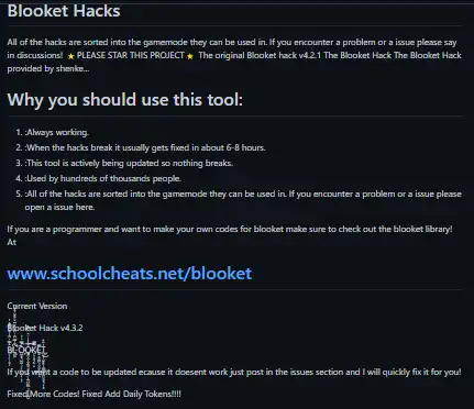 Download web tool or web app BlooketHack