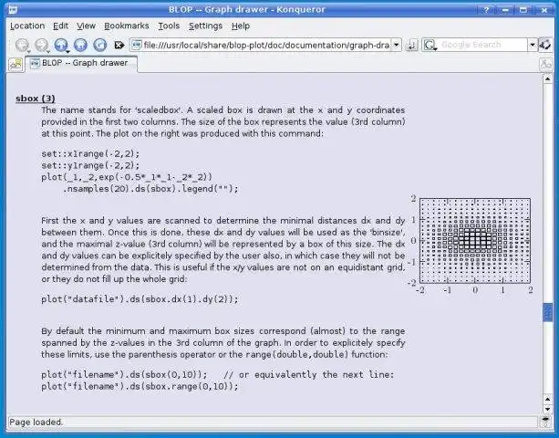Download web tool or web app BLOP - A LaTeX-Oriented Plotter