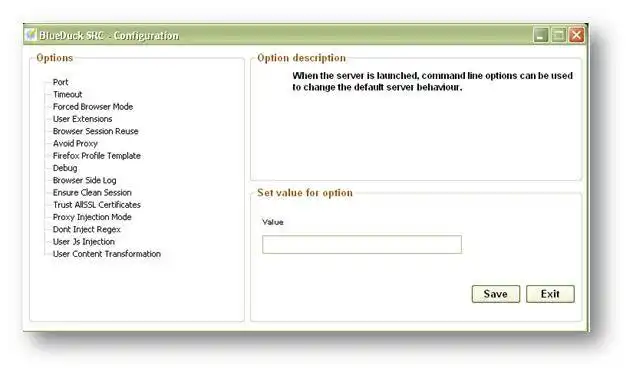 Download web tool or web app BlueDuck Selenium Remote Control 