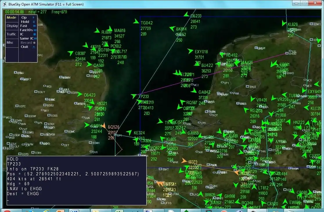 Download web tool or web app BlueSky Open Air Traffic Simulator
