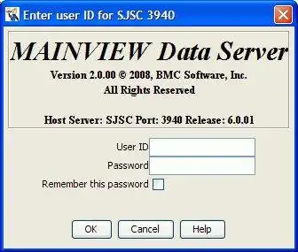 Download web tool or web app BMC MainView Data Server