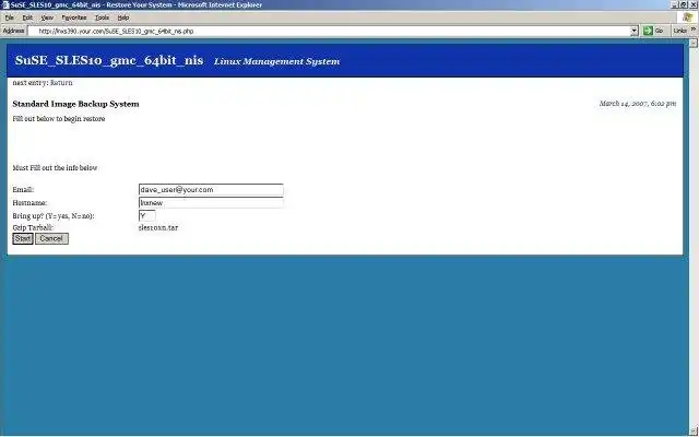 Download web tool or web app BMC VM Linux Management and Archiving