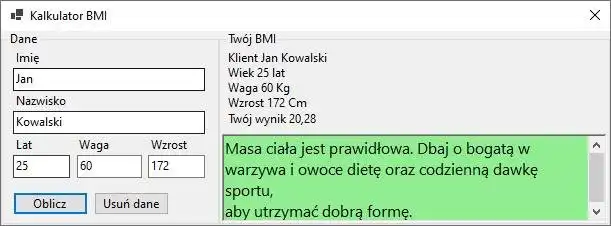 Завантажте веб-інструмент або веб-додаток BMI Kalkulator