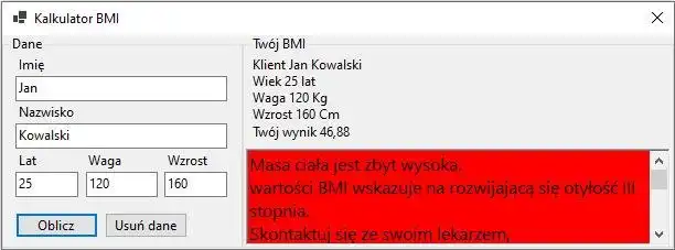 Завантажте веб-інструмент або веб-додаток BMI Kalkulator