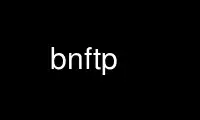 Run bnftp in OnWorks free hosting provider over Ubuntu Online, Fedora Online, Windows online emulator or MAC OS online emulator