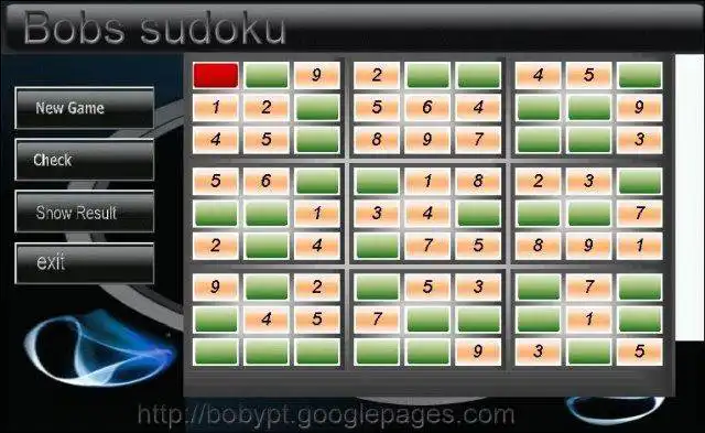 Download web tool or web app Bobs Sudoku to run in Linux online