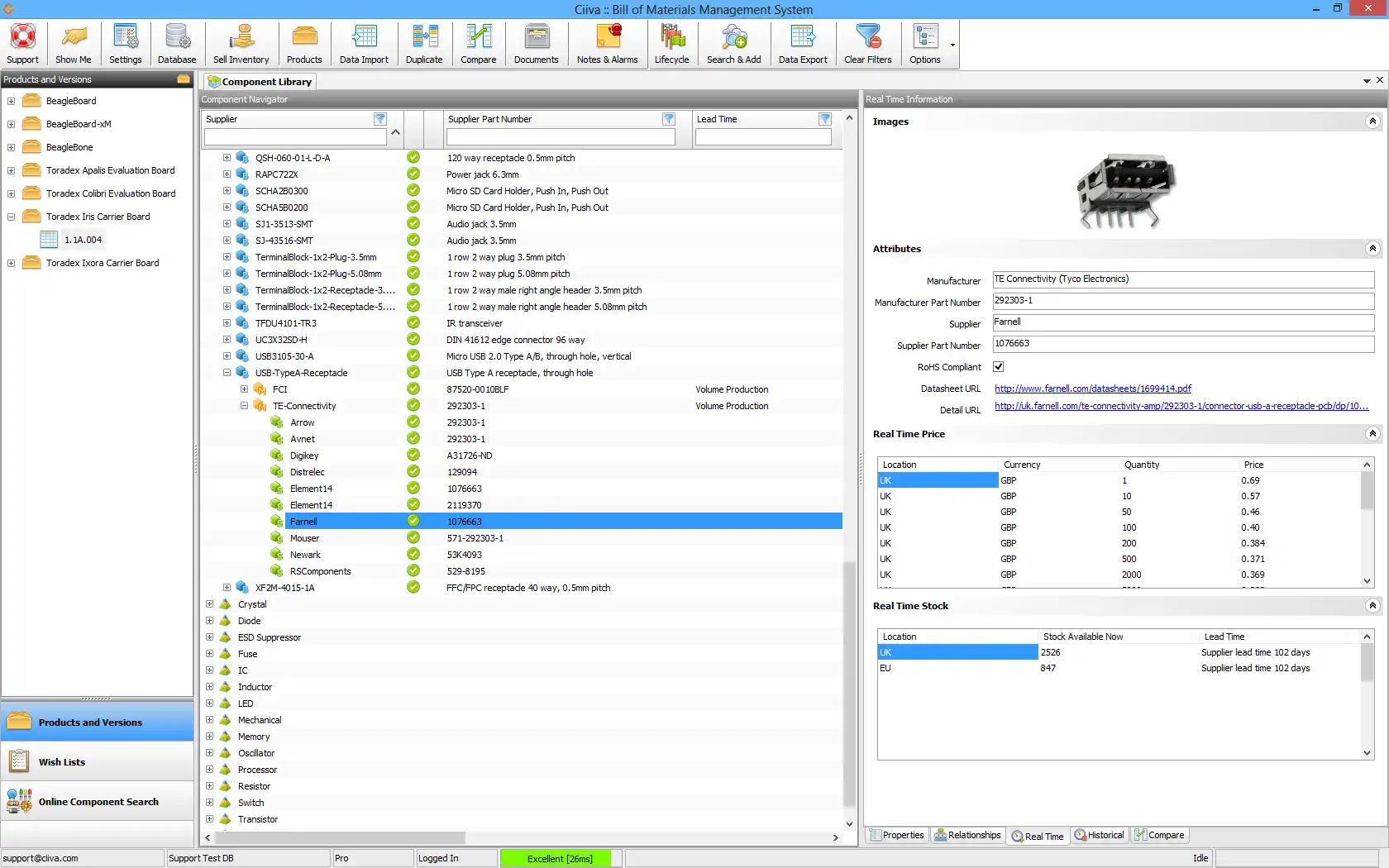 Télécharger l'outil Web ou l'application Web Logiciel de gestion de nomenclatures