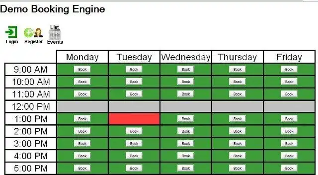 Download web tool or web app Bookingpad