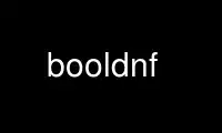 Run booldnf in OnWorks free hosting provider over Ubuntu Online, Fedora Online, Windows online emulator or MAC OS online emulator