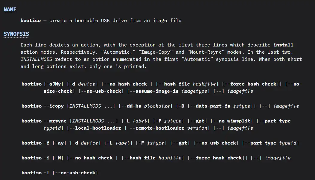 Descargue la herramienta web o la aplicación web bootiso