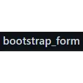 ດາວໂຫຼດແອັບ bootstrap_form Linux ຟຣີເພື່ອແລ່ນອອນໄລນ໌ໃນ Ubuntu ອອນໄລນ໌, Fedora ອອນໄລນ໌ ຫຼື Debian ອອນໄລນ໌