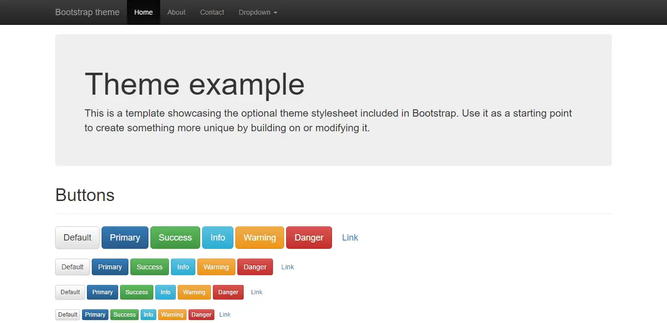 Download webtool of web-app Bootstrap