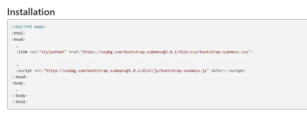 Download web tool or web app Bootstrap-submenu
