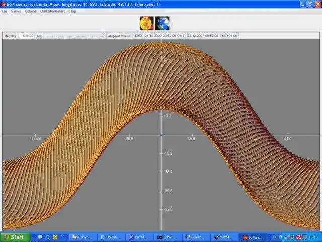 Web ツールまたは Web アプリをダウンロード BoPlanets プラネタリウム