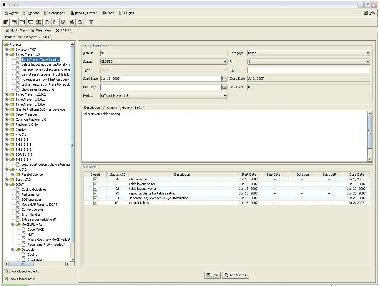 Mag-download ng web tool o web app na BORG Calendar