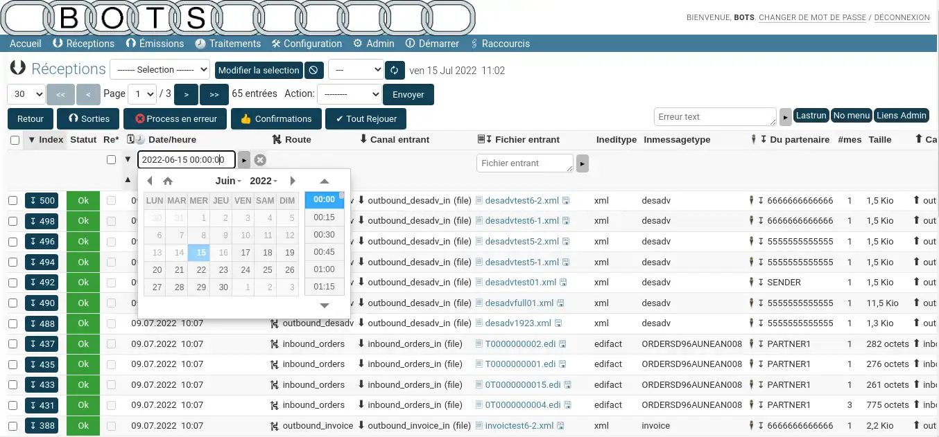 Télécharger l'outil Web ou l'application Web Bots-ediint traducteur edi open source