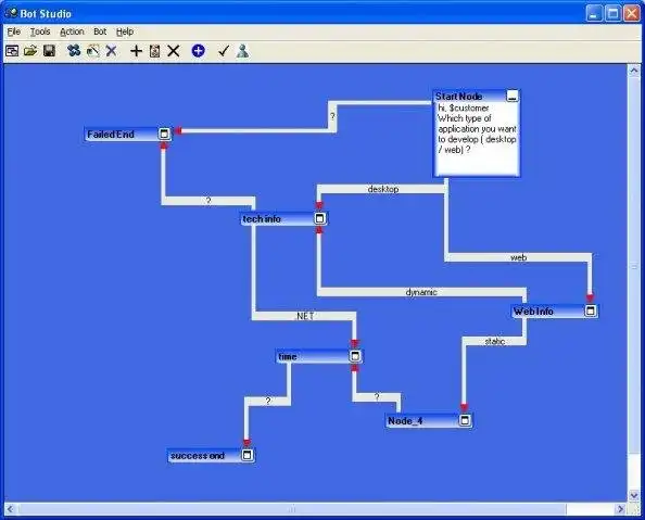 Faça o download da ferramenta da Web ou do conjunto de bots de aplicativos da Web