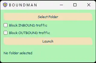 Descargue la herramienta web o la aplicación webboundman