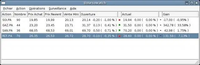 Download web tool or web app BoursoWatch