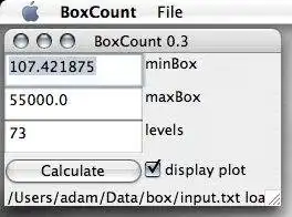 Download web tool or web app boxCount