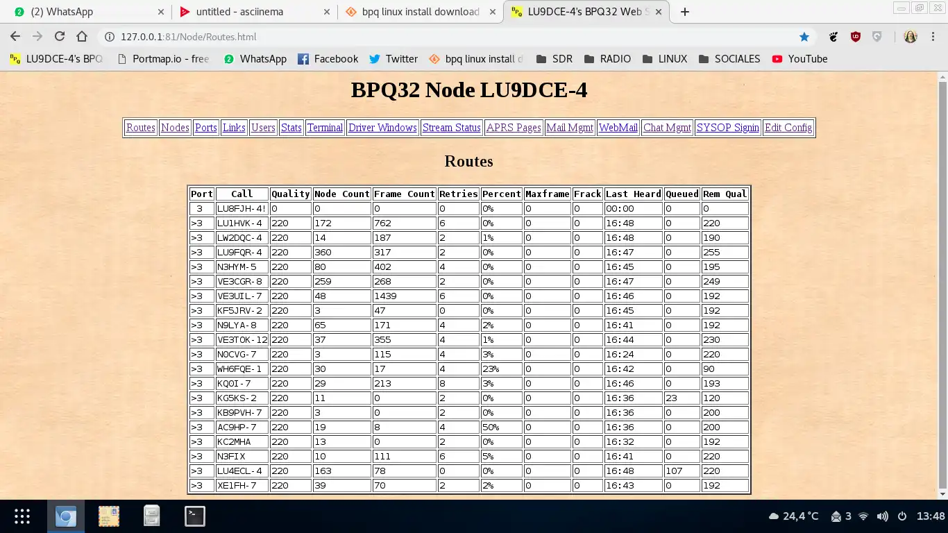 Download web tool or web app bpq linux install