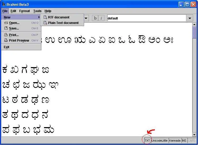 Download web tool or web app Brahmi - Indic Input Methods   OT fonts