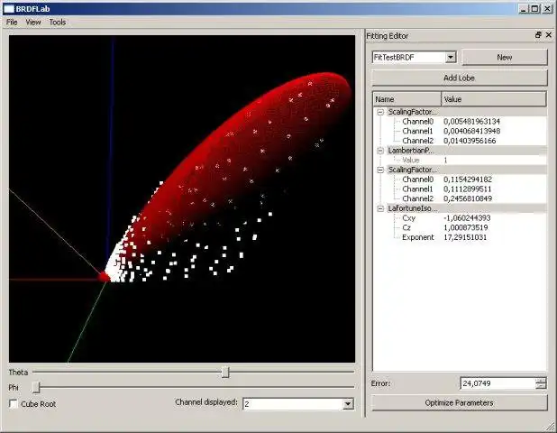 Download web tool or web app BRDFLab
