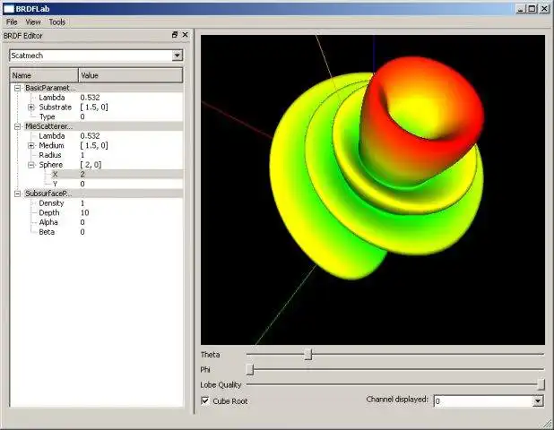 Download web tool or web app BRDFLab