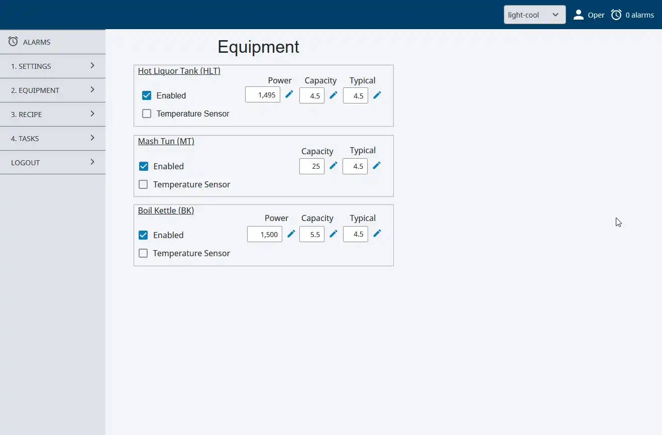 Muat turun alat web atau aplikasi web Brewery HMI