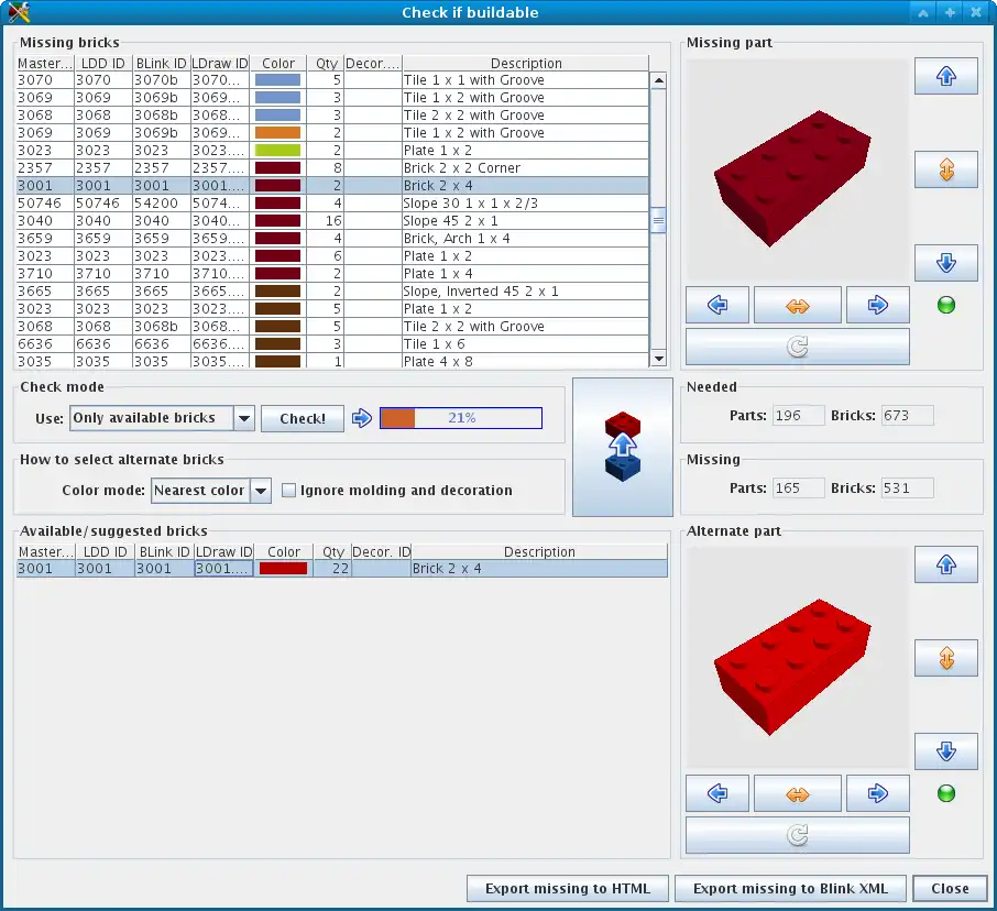 Scarica lo strumento Web o l'app Web BrickUtils per l'esecuzione in Linux online