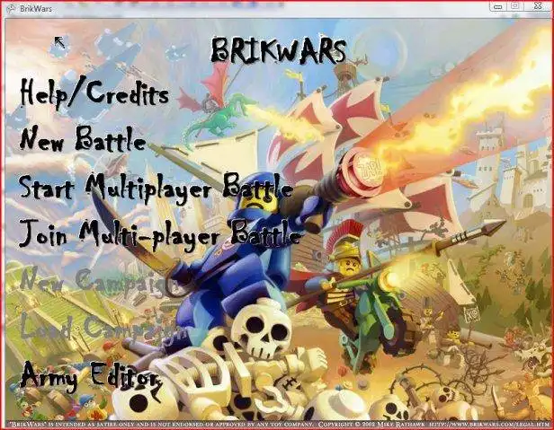 Download web tool or web app BrikWars