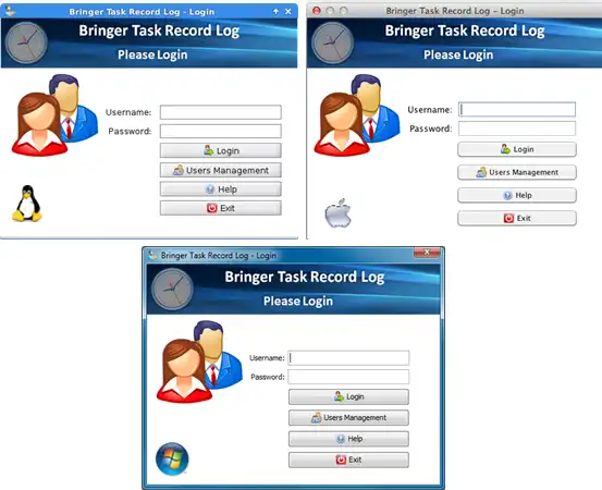 Scarica lo strumento web o l'app web Bringer Task Record Log