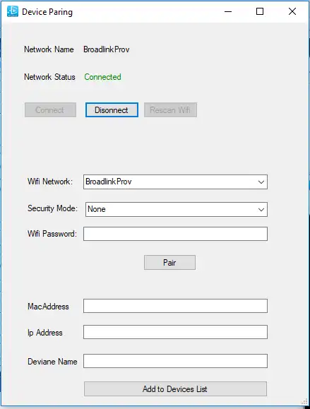 Download web tool or web app Broadlink Manager