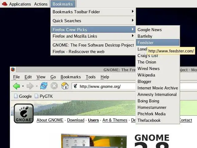 Download web tool or web app Browser Bookmarks Applet