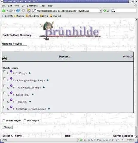웹 도구 또는 웹 앱 Brunhilde Media Server 다운로드
