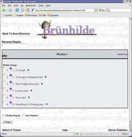 Download webtool of webapp Brunhilde Media Server