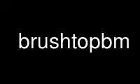 Run brushtopbm in OnWorks free hosting provider over Ubuntu Online, Fedora Online, Windows online emulator or MAC OS online emulator
