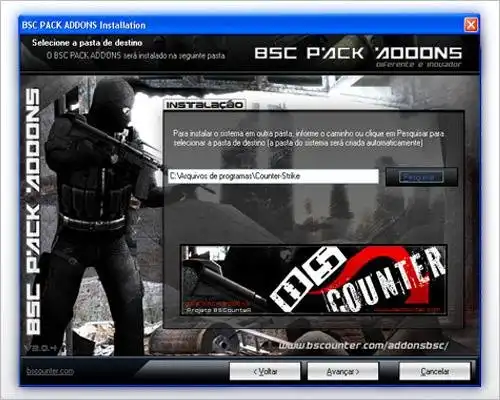 Scarica lo strumento web o l'app web BSC PACK ADDONS