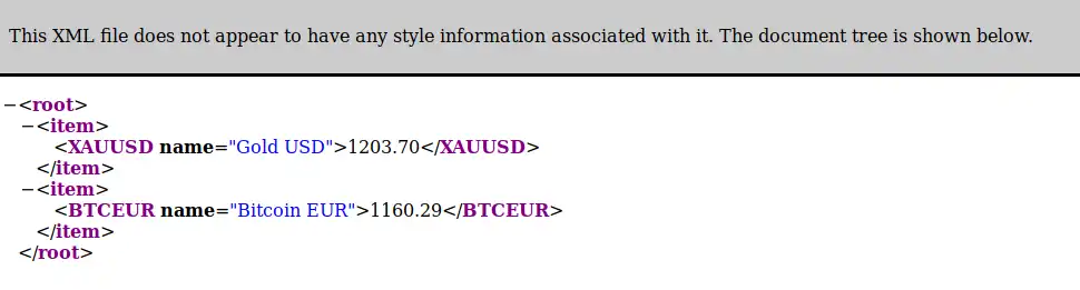 Pobierz narzędzie internetowe lub aplikację internetową BtcGold2Xml