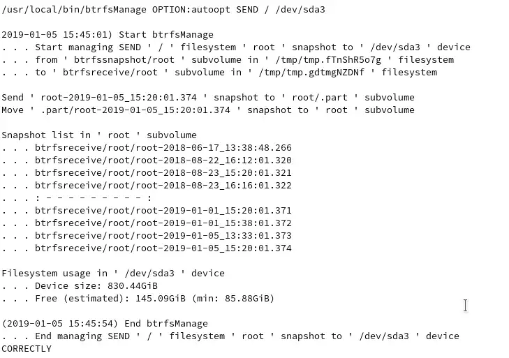 Download web tool or web app btrfsManage
