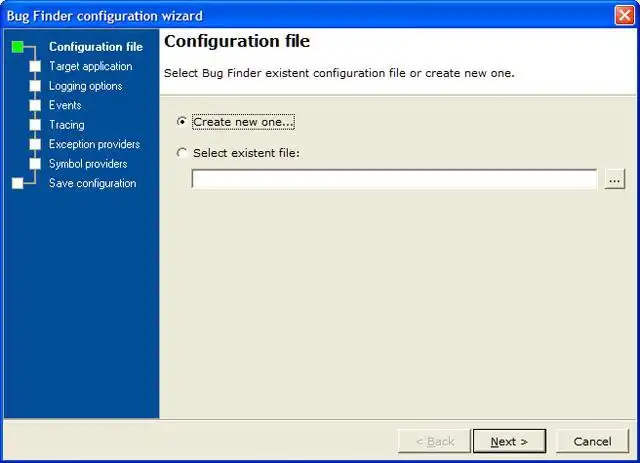 Download web tool or web app Bug Finder