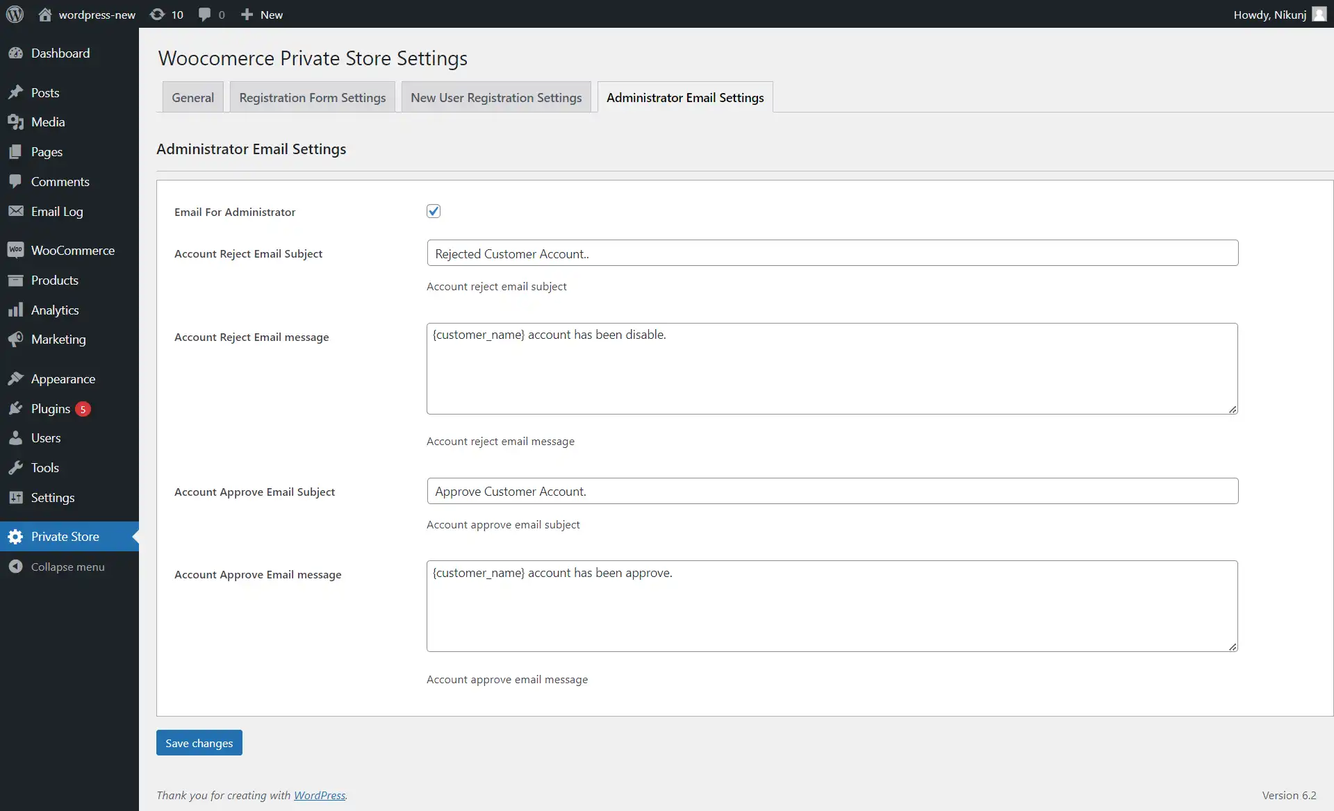 Mag-download ng web tool o web app Bumuo ng Pribadong Tindahan Para sa Woocommerce