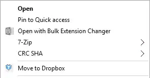 Mag-download ng web tool o web app na Bulk Extension Changer