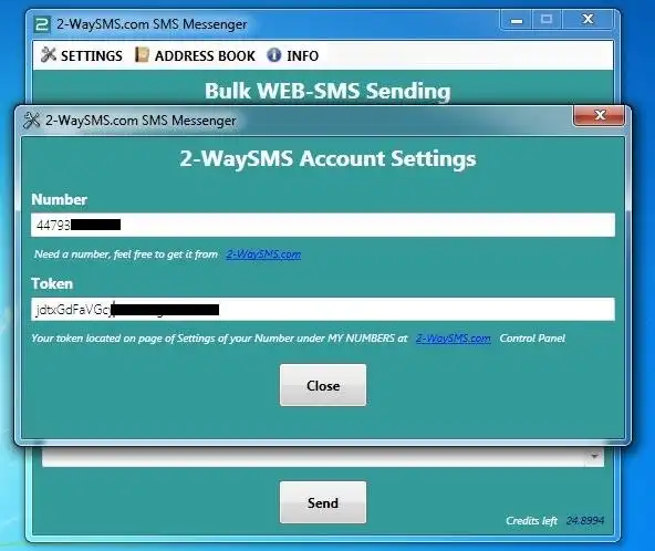 Muat turun alat web atau aplikasi web Perisian SMS Pukal untuk PC