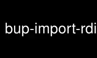 Run bup-import-rdiff-backup in OnWorks free hosting provider over Ubuntu Online, Fedora Online, Windows online emulator or MAC OS online emulator