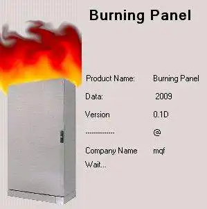 Download web tool or web app Burns panel to run in Windows online over Linux online