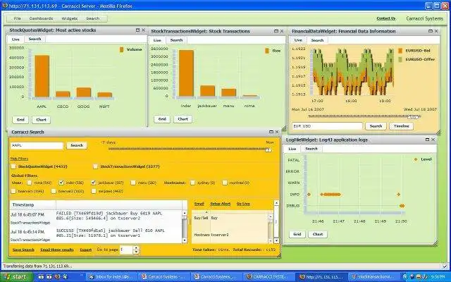 Download web tool or web app Business Activity Monitor