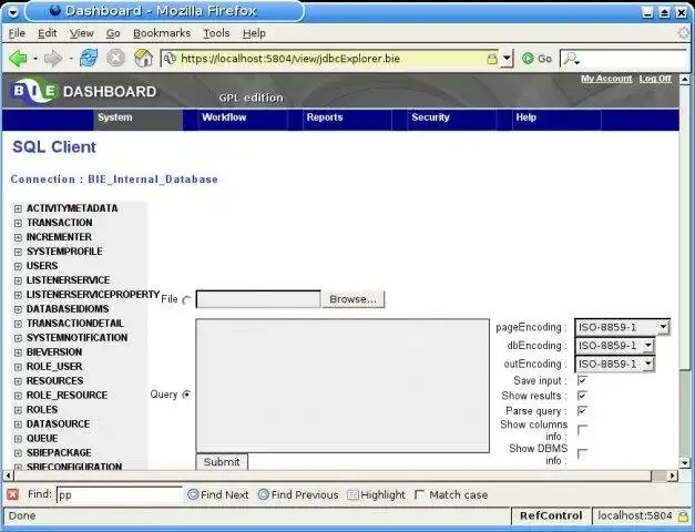 Download web tool or web app Business Integration Engine (BIE-gpl)