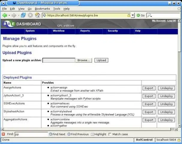 Download web tool or web app Business Integration Engine (BIE-gpl)
